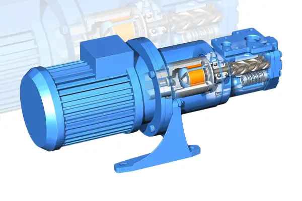 Bomba de tornillo marca IMO