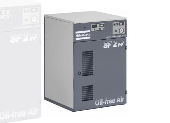 SF2 oil-free air compressor